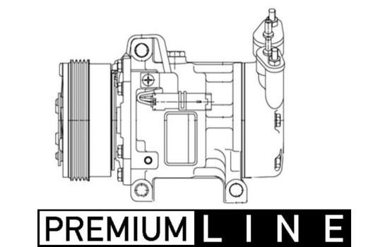 Compressor, air conditioning BEHR *** PREMIUM LINE ***