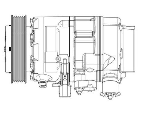 Compressor, air conditioning BEHR *** PREMIUM LINE ***, Image 7