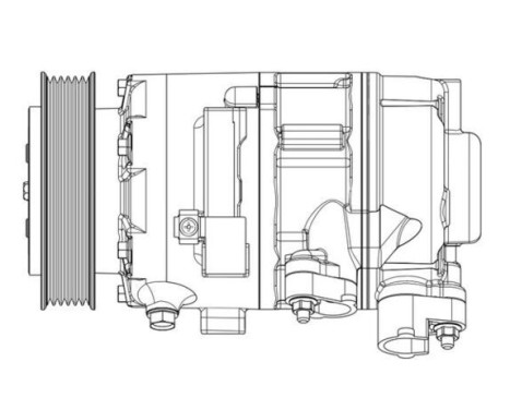 Compressor, air conditioning BEHR *** PREMIUM LINE ***, Image 7