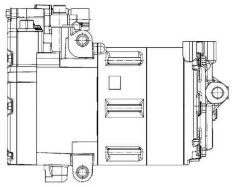 Compressor, air conditioning BEHR *** PREMIUM LINE ***