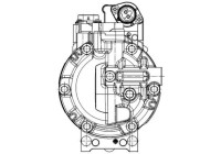 Compressor, air conditioning BEHR *** PREMIUM LINE ***