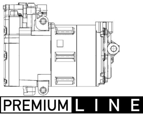 Compressor, air conditioning BEHR *** PREMIUM LINE ***, Image 3