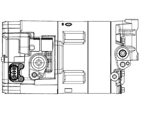 Compressor, air conditioning BEHR *** PREMIUM LINE ***, Image 5