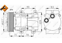 Compressor, air conditioning EASY FIT
