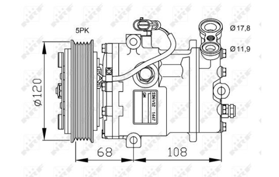 Compressor, air conditioning EASY FIT