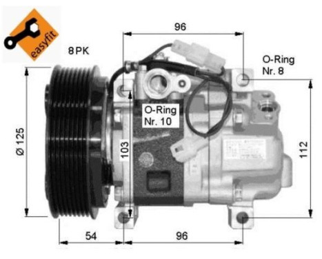 Compressor, air conditioning EASY FIT, Image 5