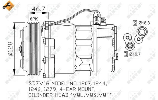 Compressor, air conditioning EASY FIT, Image 3
