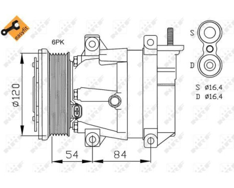 Compressor, air conditioning EASY FIT, Image 3