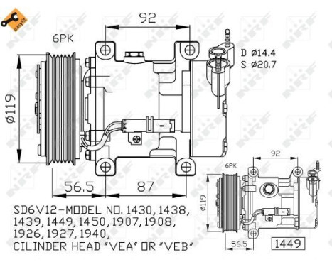 Compressor, air conditioning EASY FIT, Image 6