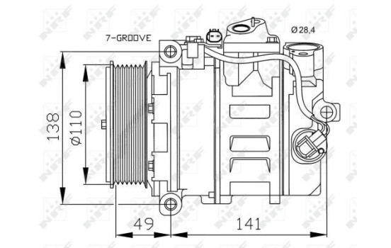 Compressor, air conditioning EASY FIT, Image 3