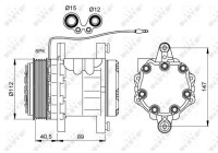 Compressor, air conditioning EASY FIT