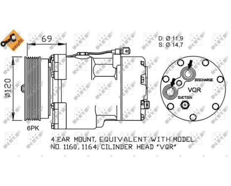 Compressor, air conditioning EASY FIT, Image 2