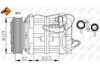 Compressor, air conditioning EASY FIT