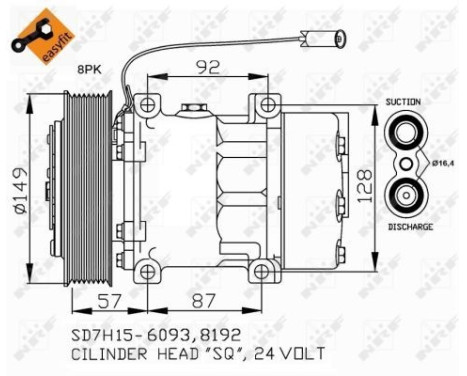 Compressor, air conditioning EASY FIT, Image 4
