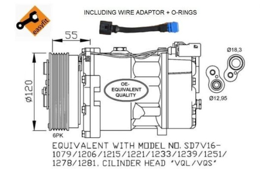 Compressor, air conditioning EASY FIT, Image 3