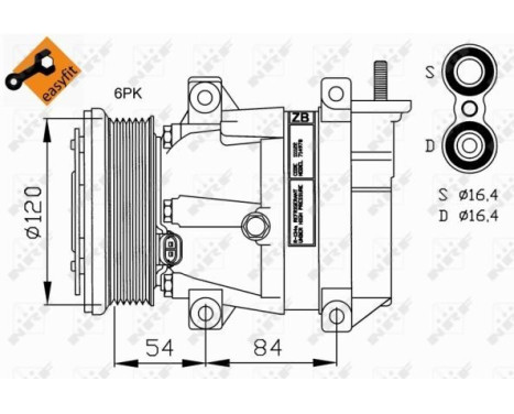 Compressor, air conditioning EASY FIT, Image 3