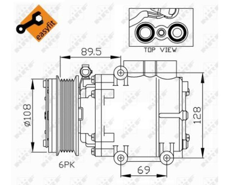 Compressor, air conditioning EASY FIT, Image 6