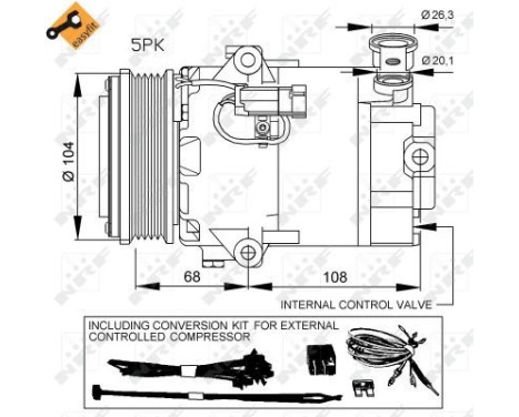 Compressor, air conditioning EASY FIT, Image 5