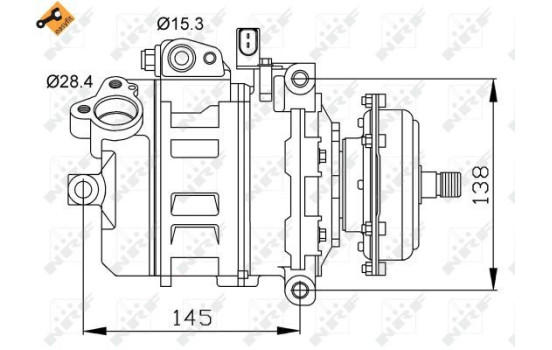 Compressor, air conditioning EASY FIT