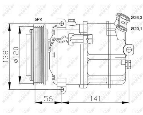 Compressor, air conditioning EASY FIT, Image 2