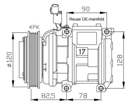 Compressor, air conditioning EASY FIT, Image 7