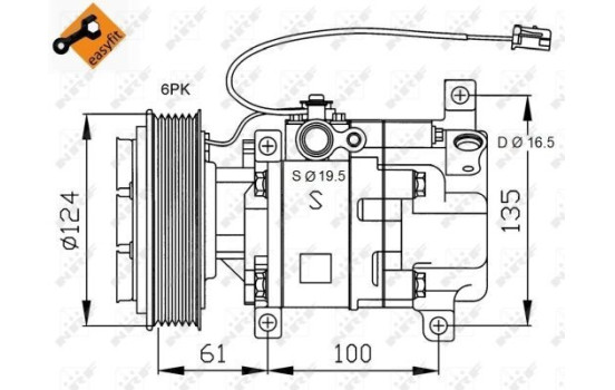 Compressor, air conditioning EASY FIT, Image 6