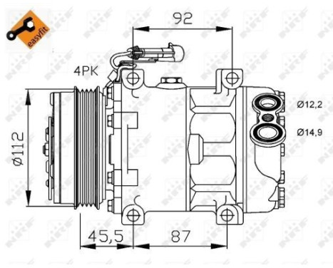 Compressor, air conditioning EASY FIT, Image 6