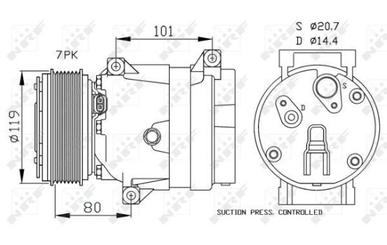 Compressor, air conditioning EASY FIT, Image 5