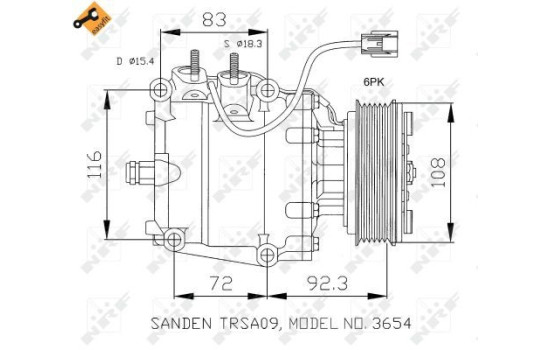 Compressor, air conditioning EASY FIT, Image 2