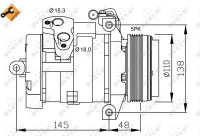 Compressor, air conditioning EASY FIT