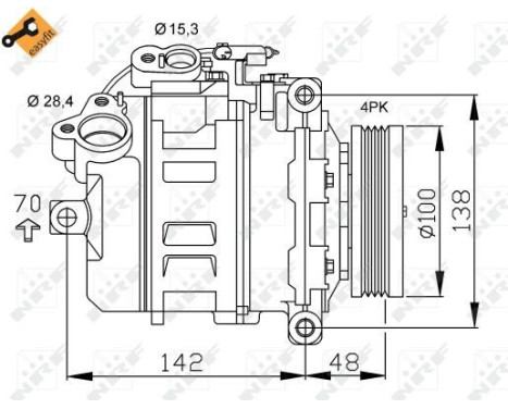 Compressor, air conditioning EASY FIT, Image 6