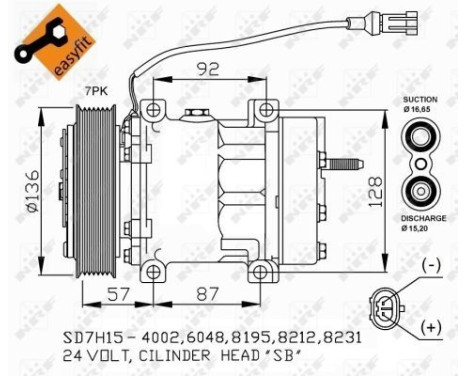 Compressor, air conditioning EASY FIT, Image 2