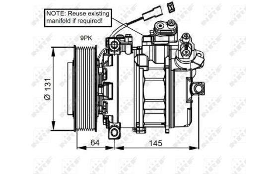 Compressor, air conditioning EASY FIT, Image 2