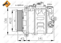 Compressor, air conditioning EASY FIT