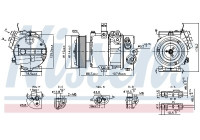 Compressor, air conditioning **FIRST FIT**