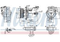 Compressor, air conditioning **FIRST FIT**
