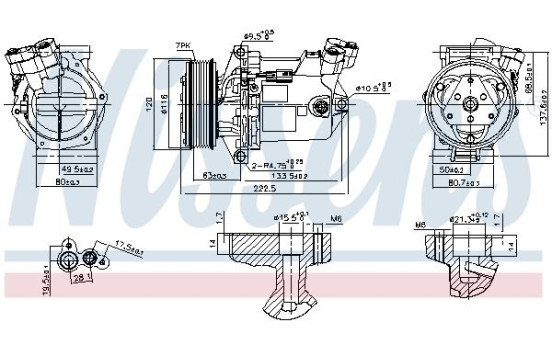 Compressor, air conditioning **FIRST FIT**