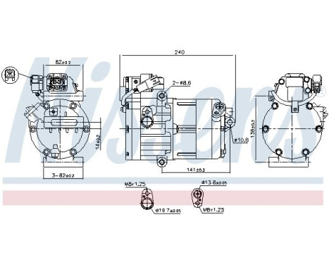 Compressor, air conditioning **FIRST FIT**
