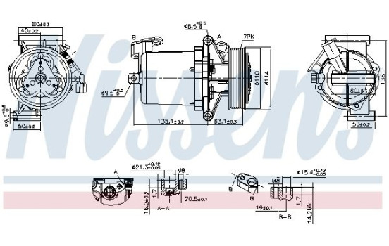 Compressor, air conditioning **FIRST FIT**