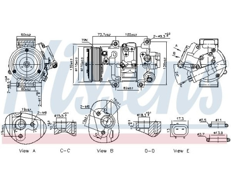 Compressor, air conditioning **FIRST FIT**