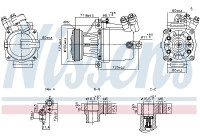 Compressor, air conditioning **FIRST FIT**