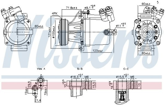 Compressor, air conditioning **FIRST FIT**