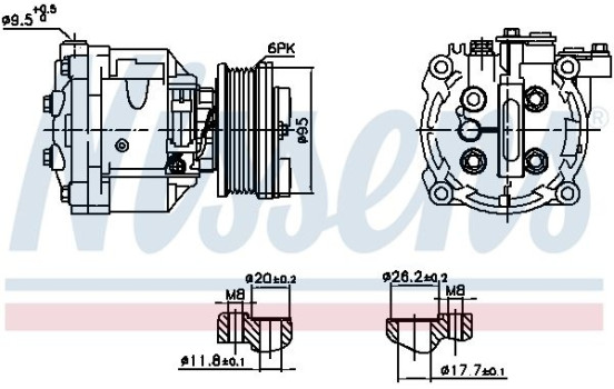 Compressor, air conditioning **FIRST FIT**