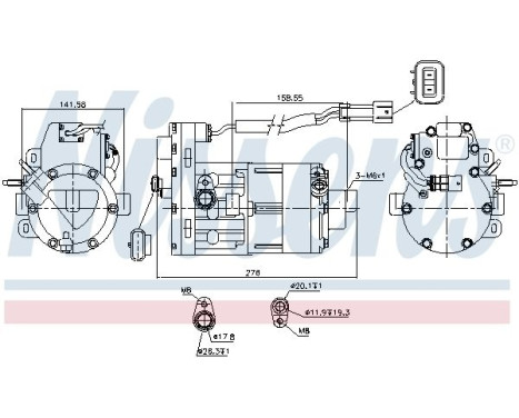 Compressor, air conditioning **FIRST FIT**