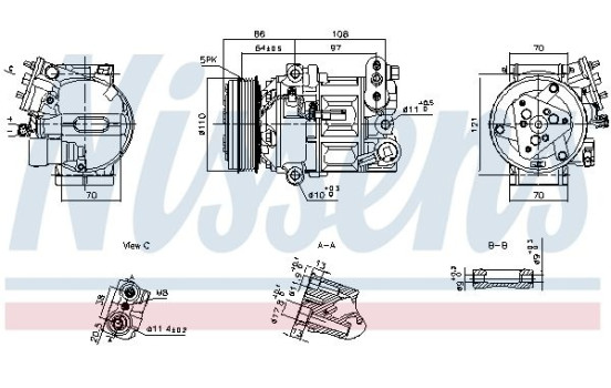 Compressor, air conditioning **FIRST FIT**