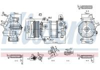 Compressor, air conditioning **FIRST FIT**