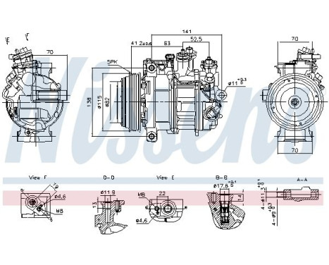 Compressor, air conditioning **FIRST FIT**