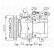 Compressor, air conditioning GENUINE, Thumbnail 6