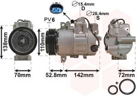 Compressor, air conditioning *** IR PLUS ***
