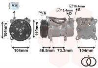 Compressor, air conditioning *** IR PLUS ***